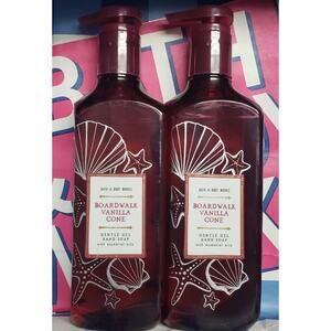 BBW Boardwalk Vanilla Cone Gentle Gel Hand Soap | 2 Pack